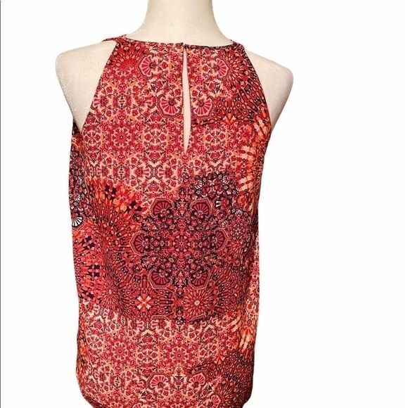 Adrienne Vittadini Retro Sleeveless Shirt Small - Picture 4 of 10